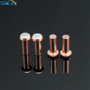 AgCdO Rivets argentés bimétalliques pour <span class=keywords><strong>contacts</strong></span> électriques Matériau de contact électrique coulissant pour relais d'interrupteur