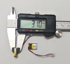 छोटे आकार के साथ लाइपो 301012 <span class=keywords><strong>3</strong></span>.7 V 25 mAh लिथियम बहुलक बैटरी jst कनेक्टर - Product Image 4