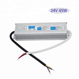 Chống Nước 45W Điện Áp Không Đổi 24V 45W IP67 Công Tắc Nguồn LED Trình Điều Khiển Biến Áp LED - Product Image 1