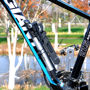 <span class=keywords><strong>Pompe</strong></span> à air pour vélo miniature en alliage d'aluminium, <span class=keywords><strong>pompe</strong></span> manuelle, <span class=keywords><strong>pompe</strong></span> à vélo avec manomètre - Product Image 3