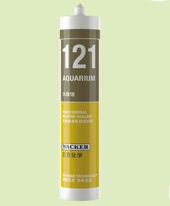 Wacker 121 scellant en silicone pour aquarium à groupe unique