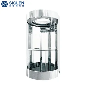 Joint Venture SIGLEN Brand Round Shape Home Elevator / Lift