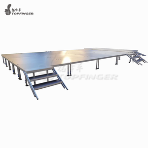 Cheap outdoor aluminum circle <strong>circular</strong> round portable stage <strong>platform</strong> for wedding round or any other shapes you want - Product Image 4