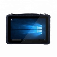 I16H China gana 10 10,1 a casa "Industrial resistente impermeable del teléfono de la PC de la tableta GPS Android LTE lector de huellas dactilares 2D escáner de código de barras