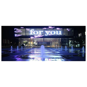 Ngoài trời độ sáng cao <span class=keywords><strong>P16</strong></span> P31 phương tiện truyền thông mặt tiền <span class=keywords><strong>LED</strong></span> bức tường Video cho xây dựng siêu ánh sáng <span class=keywords><strong>LED</strong></span> Curtain hiển thị - Product Image 4