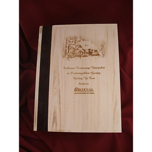 ALANEX Hungria-caja de madera Flexible con grabado personalizado, caja de Chocolate con hermosa impresión - Product Image 5