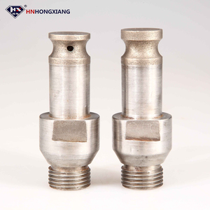 Hnhongxiang บิตเราเตอร์ตัดเพชรแบบเจาะรูภายในกระจก CNC