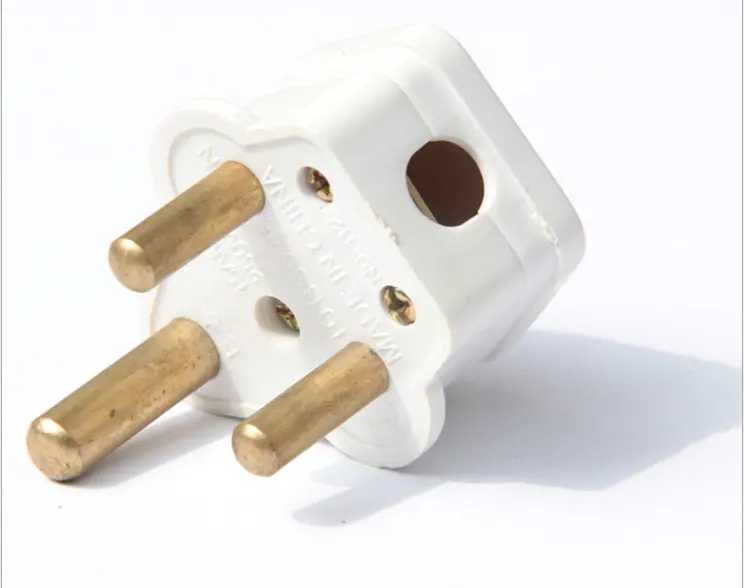 China Manufacturer Superior Quality Wholesale 15A South Africa 3 Pin Timer Electrical Plug With Top