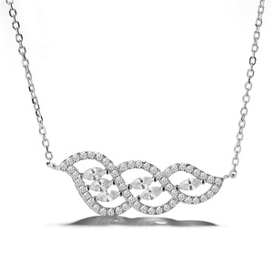 <strong>Korean</strong> Style 925 Silver Jewelry Pendant Fashion Necklace 2019 - Product Image 1
