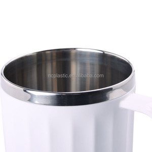 Venta caliente BPA doble pared plástico inserto viajes aislamiento tazas de café - Product Image 5