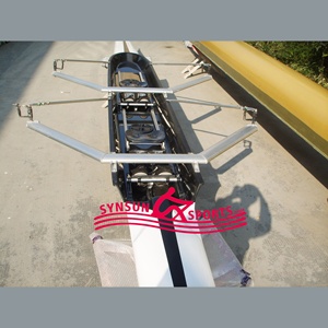 การออกแบบใหม่ FISA คาร์บอนไฟเบอร์100% เรือพายเรือกวาดคู่ Scull 2X 2-โลกพาย2022