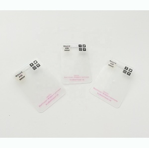 Transparent boucle d'oreille EN PVC avec film protecteur - Product Image 3