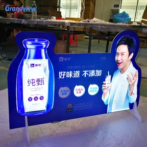 Indoor customized Led animated poster display light smart display flashing dynamic light box