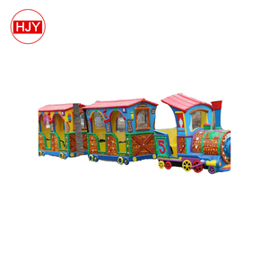 Superbe train électrique pour enfants avec piste de 8 m, capacité de 6 personnes, couleurs personnalisables - Product Image 3