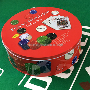 240pcs 4g <strong>Texas</strong> <strong>Holdem</strong> <strong>Poker</strong> <strong>Set</strong> With Tin Box - Product Image 3