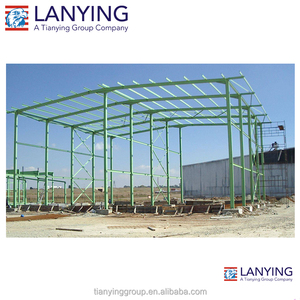 China diseño asequible luz marco de acero galvanizado estructura vaca edificio granja avícola pollo casas gasolineras almacén - Product Image 3