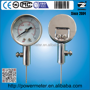 Đường Kính 40Mm <span class=keywords><strong>1</strong></span>.5 Inch Ball Manometer <span class=keywords><strong>1</strong></span> Bar 15 <span class=keywords><strong>Psi</strong></span> Cho Bóng Rổ Bóng Đá - Product Image 2