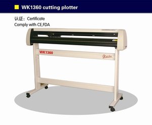 WK1360 Stencil Vinyl Snijplotter Machine Voor Verkoop Bedrijven Op Zoek Naar Distributeurs