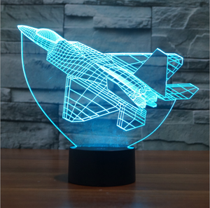 3D ilusión óptica acrílico lámpara de escritorio led base de <span class=keywords><strong>luz</strong></span> de noche - Product Image 4