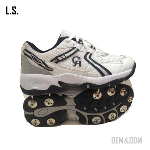 Baskets les plus populaires chaussures de cricket semelle extérieure en caoutchouc <span class=keywords><strong>pointes</strong></span> chaussures de sport chaussures de sport d'entraînement de haute qualité pour la vente en gros - Product Image 2