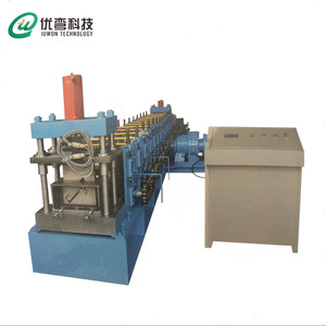 European Standard <strong>Z</strong> <strong>Shape</strong> Steel <strong>Purlin</strong> <strong>Roll</strong> <strong>Forming</strong> <strong>Machine</strong> with PLC Control and Motor Driven System - Product Image 1