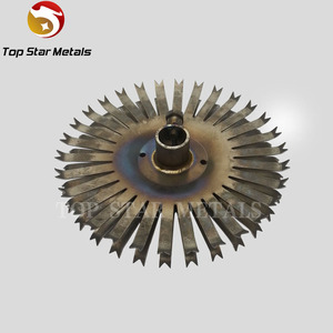 Titst Gr2 Anodizing Titan đĩa kệ và cột sống tùy chỉnh Titan Anodizing kệ (20/30/60 răng) - Product Image 2