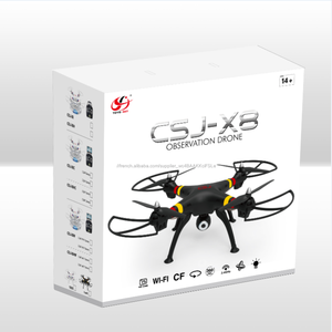 Vente chaude CSJ-X8W 2.4 Ghz WIFI transmission En temps Réel professionnel drone quadcopter avec caméra hd <span class=keywords><strong>et</strong></span> fixer la hauteur. - Product Image 5