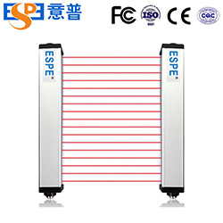 ESN0810 Photosensitive Relay Output Security Barrier Industrial Finger Protection Safety Light Curtain Sensor