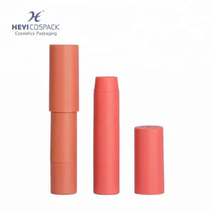 Tube créatif pour rouge à lèvres, style petit crayon à lèvres, emballage, orange, vente en gros,