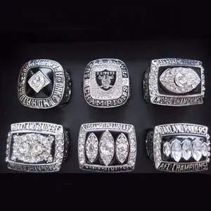 Cincin Kejuaraan Dunia Raiders Oakland, 6 Buah Cincin Tanpa Kotak