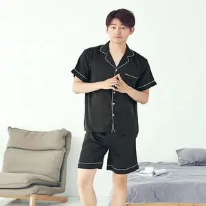 Pyjama en forme de cœur pour hommes, ensembles d'été, fiable et bon marché