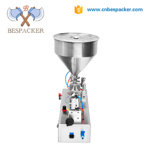 Bespacker G1WGD neumática de llenado pega machine Jam ketchup yogur máquina de llenado crema cosmética máquina de llenado - Product Image 4