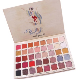 Factory Supply OEM ODM Pigment Cosmetic Matte <strong>Shimmer</strong> Private Label Palette Custom Neon Natural <strong>Eyeshadow</strong> - Product Image 3