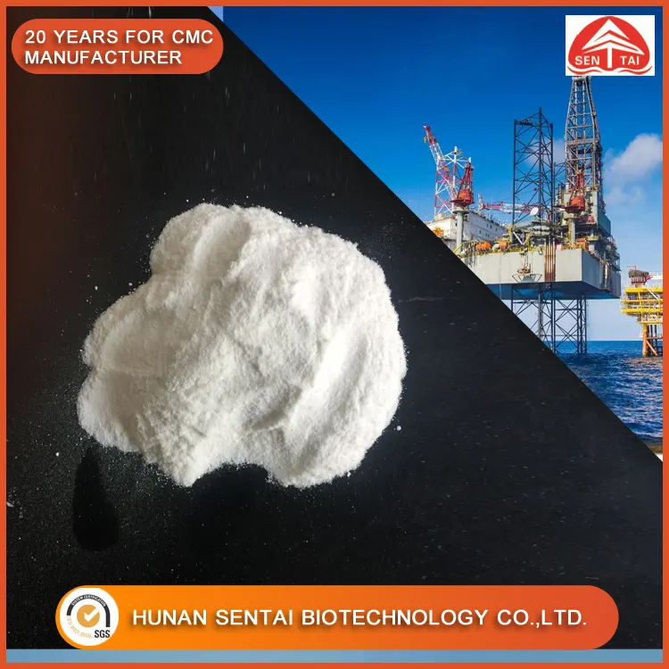 ISO Factory Supply Sodium Alginate Oil Drilling Offshore Grade CMC