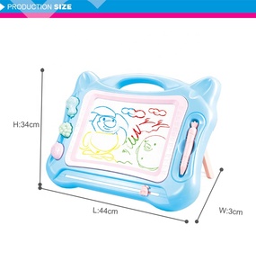 Papan Gambar Magnetik Plastik Besar Berwarna untuk Anak-Anak KSF - Product Image 5