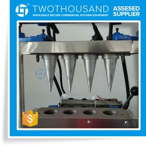 TT-ET4B 100-120 Bức Ảnh Mỗi Giờ Waffle Đường Kem <span class=keywords><strong>Cone</strong></span> Maker Máy - Product Image 2