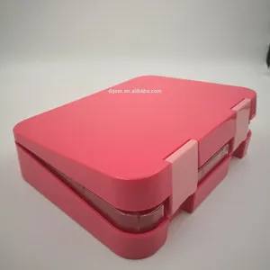 중국 supplier 한국어 machine 빨 personalized 플라스틱 6 칸 lunch box