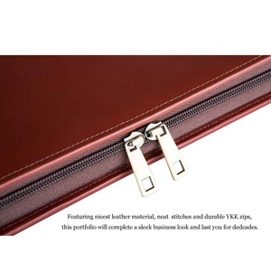 Kulit Organizer Planner Pria Dokumen Tas Kulit Hadiah - Product Image 5