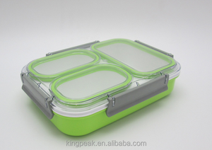 Hot Sale Kids Bento Lunch <strong>Box</strong> Microwave Safe 3 Compartments Food <strong>Storage</strong> Container <strong>Box</strong> Sandwich <strong>Camping</strong> <strong>Box</strong> - Product Image 5