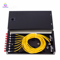 Rak Telekomunikasi Dudukan Rel Geser Laci 8 12 24 48 96 144 Core Port Serat Optik Panel Odf Harga
