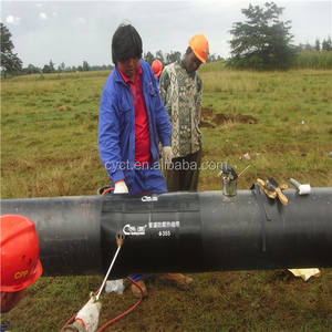 Öl-und Gasleitung schweiß verbindung Schrumpf hülse Polyethylen-Feld verbindungs beschichtung - Product Image 3