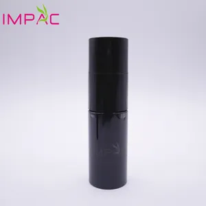 60ml black non aerosol plastic empty dry shampoo powder spray bottle