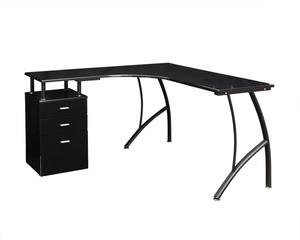 Escritorio de Oficina en Forma de L de Alta Calidad, Diseño Moderno e Innovador, Fabricación Profesional, Material de Panel de Madera, Precio de Promoción - Product Image 3