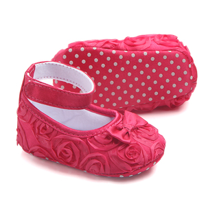Bella Rosa di Disegno Delle Neonate Caviglia Scarpe Da Sera - Product Image 4