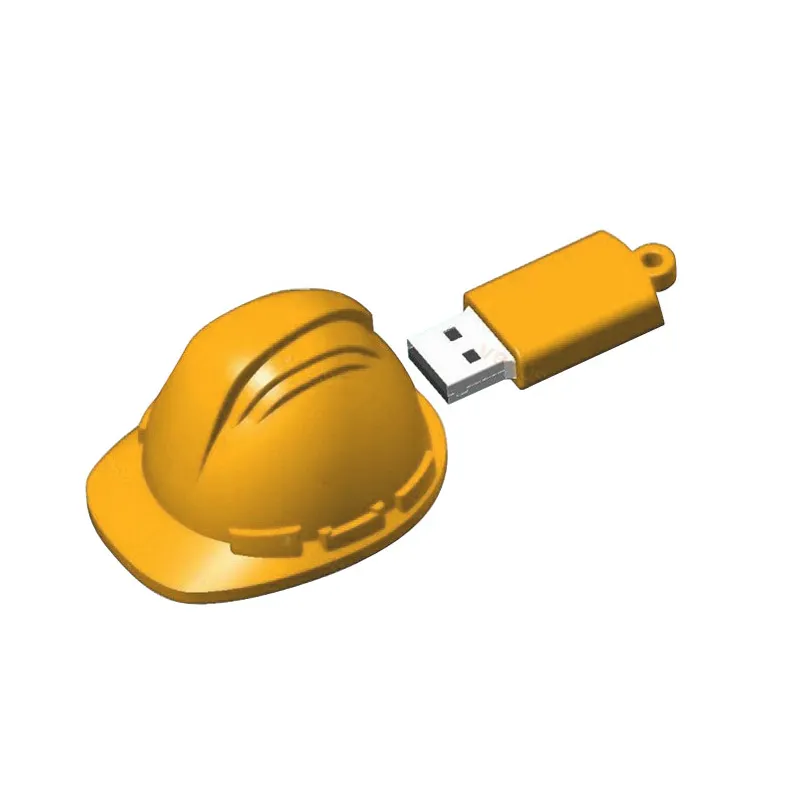 Construction gifts products for Helmet usb flash drive/USB memory/USB stick bulk cheap from china
