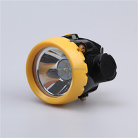 7500lx ATEX/CE LED kablosuz madenci kapağı lambası KL1.2LM(A) BK2000 akülü madeni far