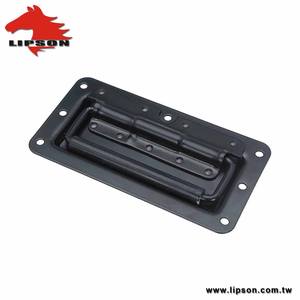 Poignée de porte pliante pour armoire en acier HP-504-3A avec revêtement en caoutchouc noir - Product Image 5