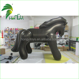 2016 Chất Lượng Tuyệt Vời Lớn Inflatable Động Vật, Hongyi Inflatable Ngựa Đen - Product Image 4