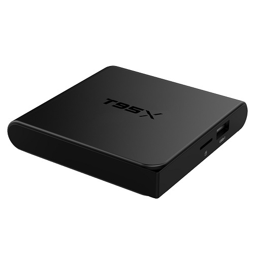 T95X mini inteligente android tv box 4 K amlogic Quad Core Wifi Ethernet s905 quad core kodi tv box 2g ram 8g rom android set