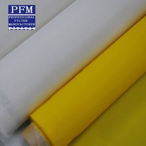 Tissu en maille de sérigraphie en polyester blanc à armure toile de 25 microns - Product Image 6